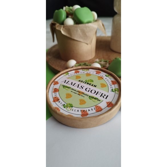 Almás gofri illatviasz