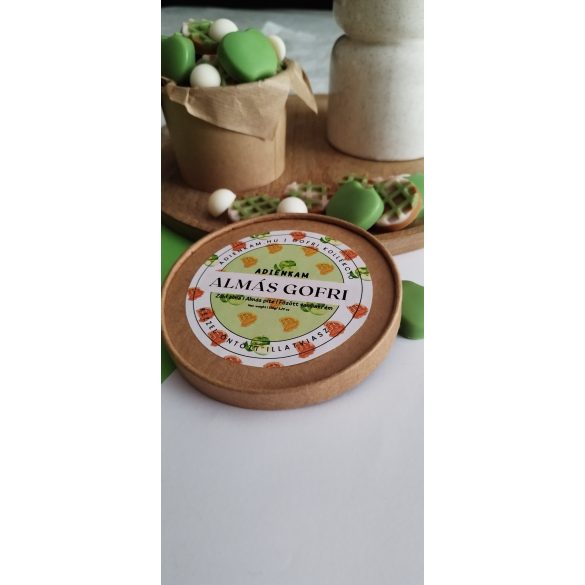 Almás gofri illatviasz