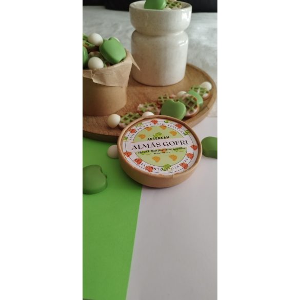 Almás gofri illatviasz