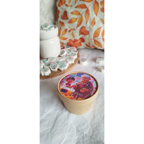 Emlékezz rám - Coco mese által inspirált, kézzel festett illatviasz